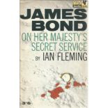 James Bond paperback book On Her Majesty's Secret Service published by Pan Books 1965. Good