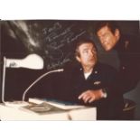 Shane Rimmer signed 9x6 James Bond Spy Who Loved Me colour photo pictured as Commander Carter.