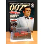 James Bond car collection edition no13 Mustang Mach 1 scale model from Diamonds are Forever comes