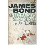 James Bond paperback book On Her Majesty's Secret Service published by Pan Books 1965 slight