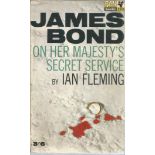 James Bond paperback book On Her Majesty's Secret Service published by Pan Books 1964. Good