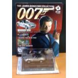 James Bond car collection edition no4 BMW Z8 scale model from The World is not Enough comes with