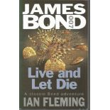 James Bond paperback book Live and Let Die published by Hodder and Stoughton 1988. Good condition.