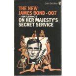 James Bond paperback book On Her Majesty's Secret Service published by Pan Books 1964. Good
