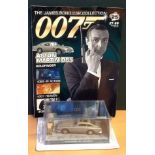 James Bond car collection edition no 25 Aston Martin DB5 scale model from Goldfinger comes with