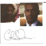 Colin Salmon 5x4 signature piece. Colin Salmon (born 6 December 1962) is a British actor known for