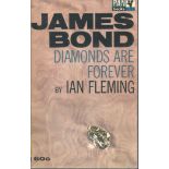 James Bond paperback book Diamond are Forever published by Diamonds are Forever published by Pan