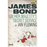 James Bond paperback book On Her Majesty's Secret Service published by Pan Books 1965. Good