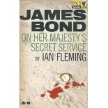 James Bond paperback book On Her Majesty's Secret Service published by Pan Books 1965. Good