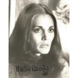 Bond Girl Martine Beswick signed 10x8 black and white photo. Martine Beswick (born 26 September