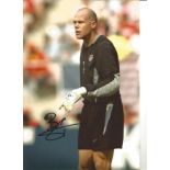 Football Brad Friedel 12x10 signed colour photo. This item is from the stock of www.sportsignings.