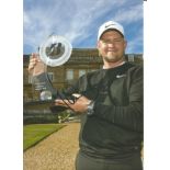 Golf Tom Lewis 12x8 signed colour photo of the Englishman who plays on the PGA and European Tours.