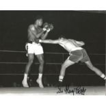 Sir Henry Cooper Signed 10 x 8 inch boxing black and white photo. This item is from the stock of