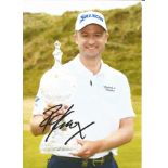 Golf Russell Knox 12x8 signed colour photo of the Scot who plays on PGA Tour in America. This item