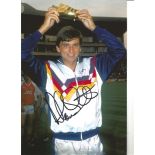 Alan Smith Arsenal Signed 12 x 8 inch football photo. This item is from the stock of www.