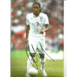 Football Glen Johnson 12x10 signed colour photo. This item is from the stock of www.sportsignings.