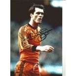 John Metgod Holland Signed 12 x 8 inch football photo. This item is from the stock of www.