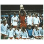 Paul Breitner Bayern Signed 12 x 8 inch football photo. This item is from the stock of www.