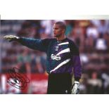 David James Liverpool Signed 12 x 8 inch football photo. This item is from the stock of www.