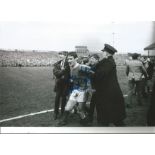 Derek Temple Everton Signed 12 x 8 inch football photo. This item is from the stock of www.