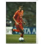 Phillip Cocu Holland Signed 12 x 8 inch football photo. This item is from the stock of www.