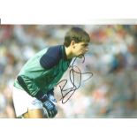 Bobby Mimms Everton Signed 12 x 8 inch football photo. This item is from the stock of www.