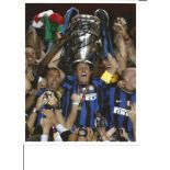 Javier Zanetti Inter Milan Signed 10 x 8 inch football photo. This item is from the stock of www.