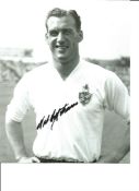Nat Lofthouse Bolton Signed 10 x 8 inch football photo. This item is from the stock of www.