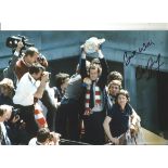 Liam Brady Arsenal Signed 12 x 8 inch football photo. This item is from the stock of www.