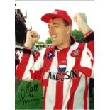 Mathew Le Tissier Southampton Signed 16 x 12 inch football photo. This item is from the stock of