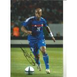 William Gallas France Signed 12 x 8 inch football photo. This item is from the stock of www.