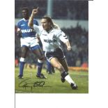 Football Paul Walsh 10x8 signed colour photo. This item is from the stock of www.sportsignings.co.