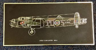 World War II signed Lancaster hardback book by the author John Nichol includes 27 Bomber command