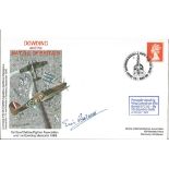 Wg Cmr Eric Barwell DFC AE 264 Squadron signed FDC Dowding and the Battle of Britain PM Dowding