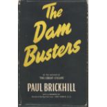 The Dambusters by Paul Brickhill UNSIGNED hardback book with dust cover 1953, 12th impression,