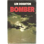 World War II hardback book titled Bomber by the author Len Deighton. Events relating to the last