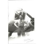 WW2 RAF A H Piper DFC 236 Squadron Battle of Britain Blenheim Air Gunner, a signed black & white