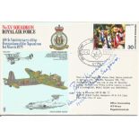 WW2 Prinz Eugen Captain Brinkmann signed No XV Squadron RAF 60th Anniversary of the Formation of the
