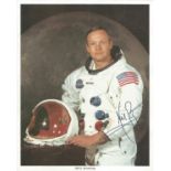 NASA collection 13 autopen machine generated autographs on colour photos includes Neil Armstrong