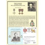 Flight Lieutenant Frantisek Vindis DFC Czechoslovak War Cross. Signed Lord Cameron of Balhousie FDC.