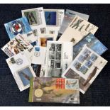 RAF collection 12 interesting coin and FDCs commemorating historic dates and events from the RAF.