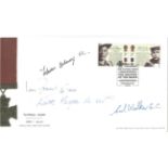 Victoria Cross winners multiple signed 2006 VC FDC. Signed by Johnson Beharry VC, Ian Fraser VC,