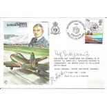 Jet Engine design team signed RAF cover. Sir Rolf Dudley Williams and S. S Hooker signed flown Air