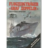 World War II paperback book titled Flugzeugtrager Graf Zeppelin by the author Siegfried Breyer. 48