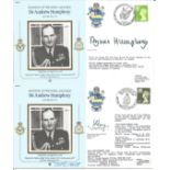 Commanders of the RAF signed collection. Nine very attractive covers comm. Marshalls of the RAF