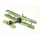 World War One 17x11 colour print picturing The Bristol Fighter Type 14: F2B Corps Reconnaissance