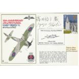 WW2 Japanese fighter ace Iyozo Fujita, Pearl Harbour 2 wave, signed Navy Firefly cover. Good