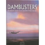 WW2 RAF 617 Squadron (The Dam Busters) multi signed book Dam Busters The Definitive History of 617