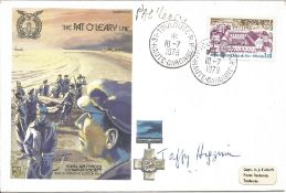 Pat O'Leary and Taffy Higginson signed The Pat O'Leary Line Cover No. 20 of 1060. Flown in