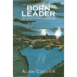 WW2 RAF 617 Squadron (The Dam Busters) multi signed book Born Leader The Story of Guy Gibson VC by